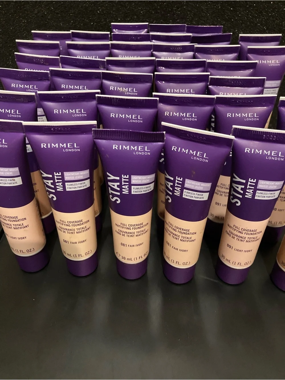 Rimmel Stay Matte Full Coverage Foundation - Fair Ivory & Soft Beige(37 Total)